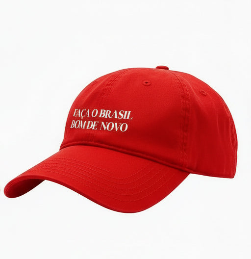 Boné Dad Hat - Faça o Brasil Bom de Novo