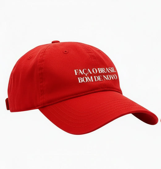 Boné Dad Hat - Faça o Brasil Bom de Novo