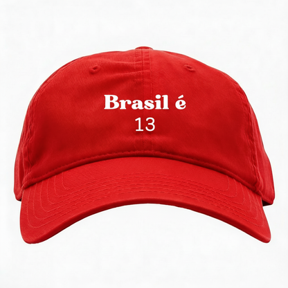 Boné Dad Hat - Brasil é 13