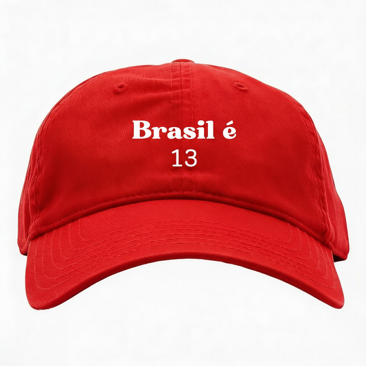 Boné Dad Hat - Brasil é 13